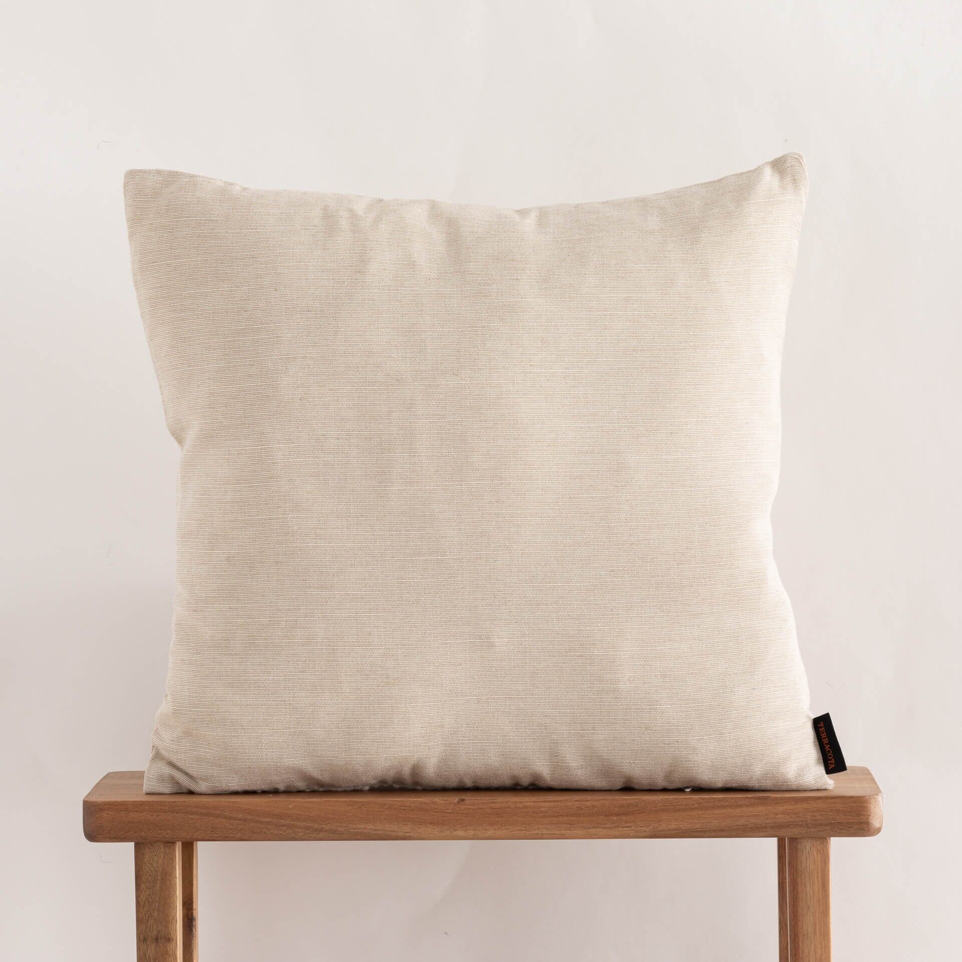 Fodera per cuscino jacquard 65x65 cm Elche Tabaco