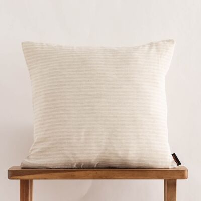 Jacquard cushion cover 65x65 cm Jávea Medium Light Gray