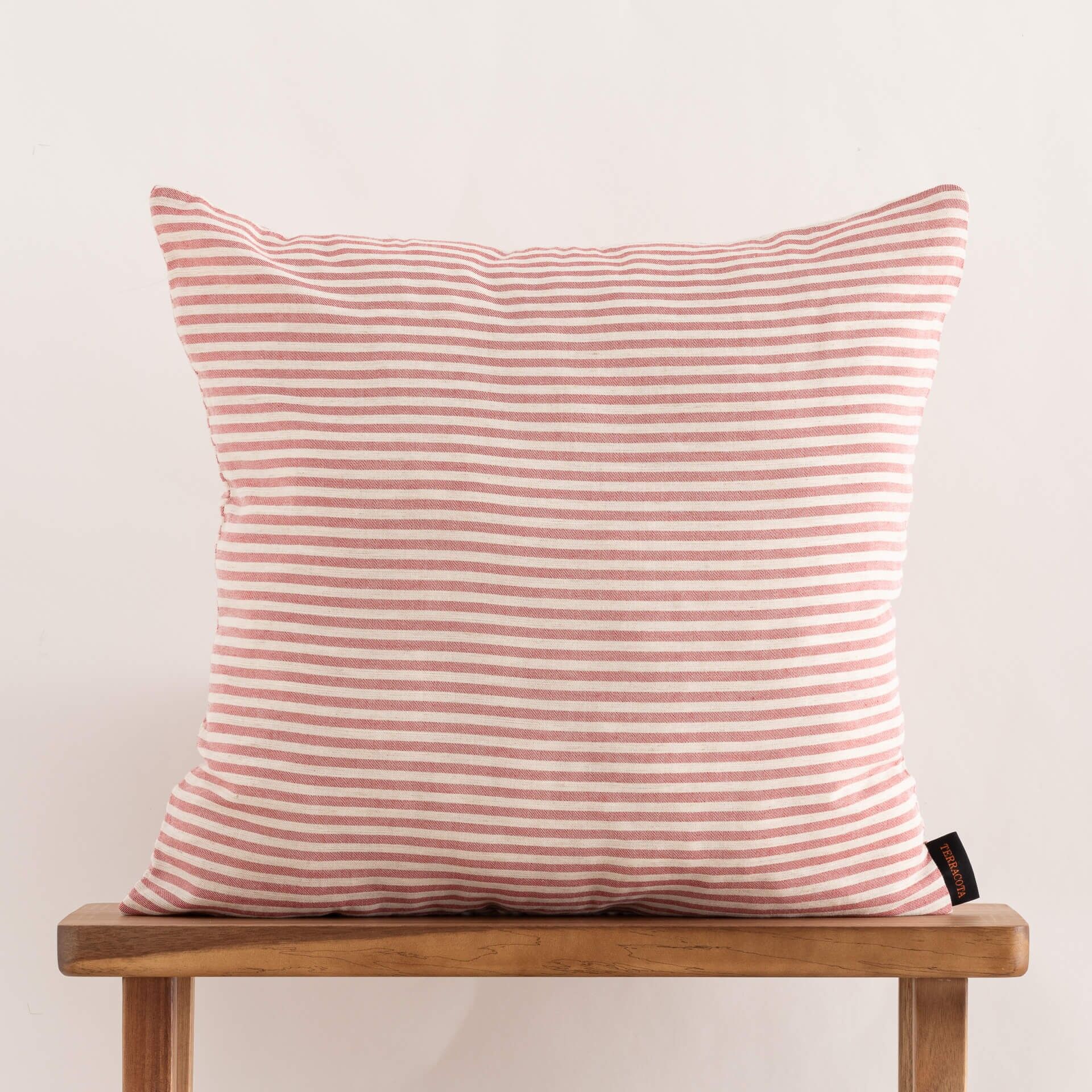 Fodera per cuscino jacquard 65x65 cm Jávea Medium Maroon