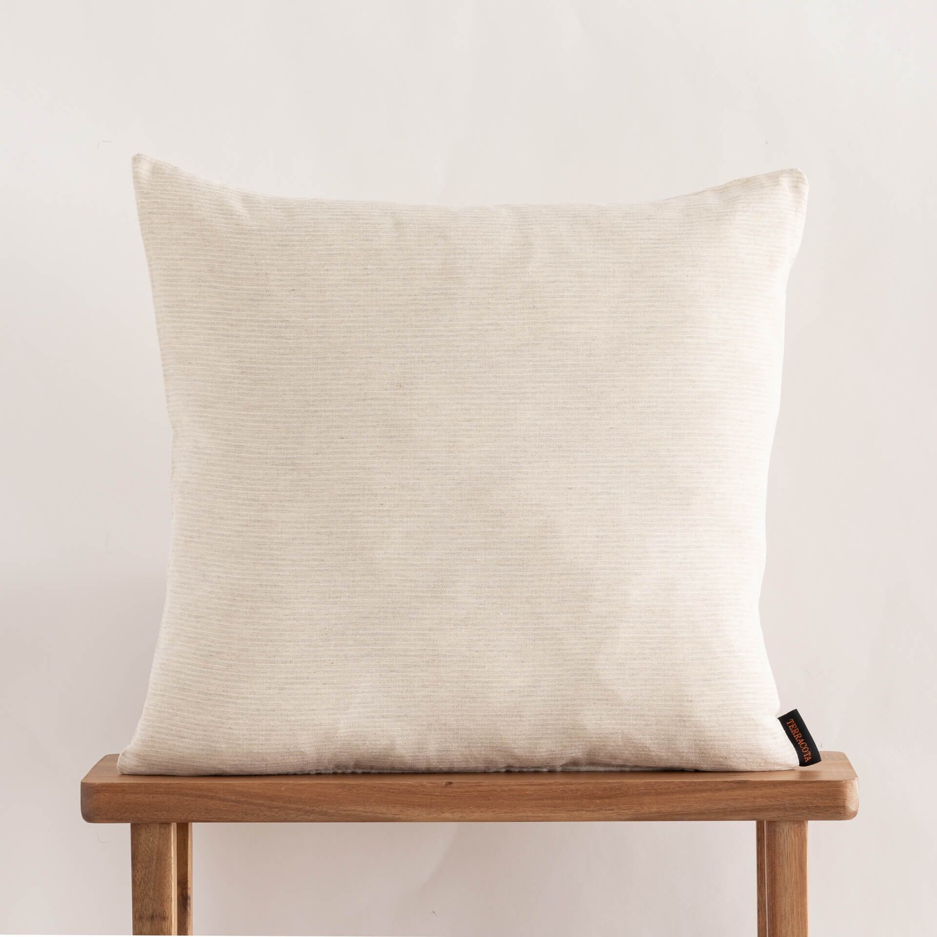 Fodera per cuscino jacquard 65x65 cm Jávea piccola Grigio Chiaro