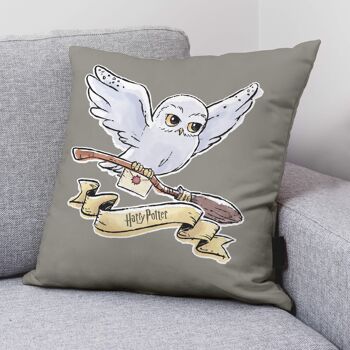 Housse de coussin Petite Hedwige A 50X50 cm Harry Potter 4