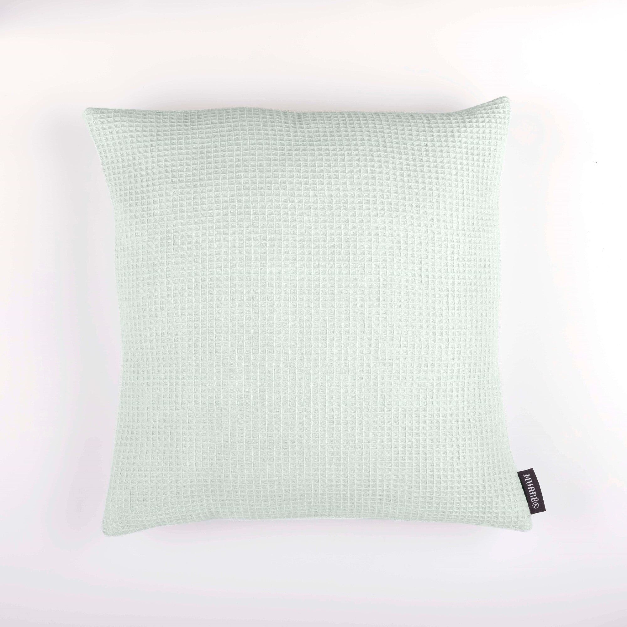 Fodera per cuscino Waffle Menta 50x50 cm