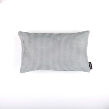 Housse de coussin Waffle Ultimate Gris 30x50 cm 1