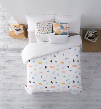 Housse de couette 100% coton Confettis 1