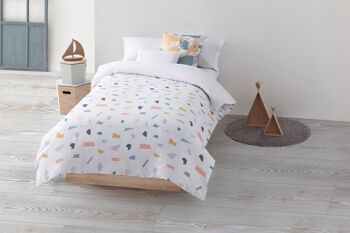 Housse de couette 100% coton Confettis 8