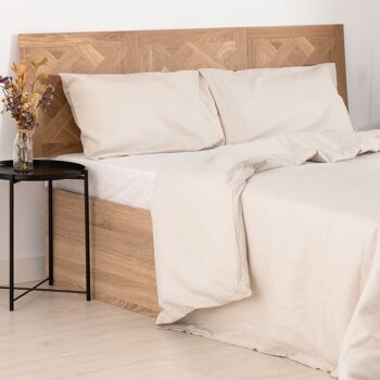 Housse de couette 100% Lin naturel 10