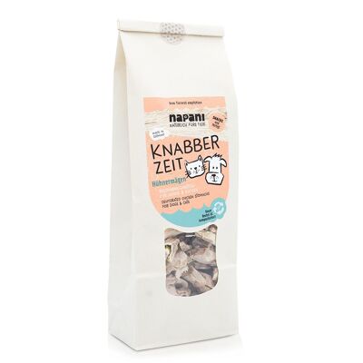 Nibble time - chicken stomachs freeze-dried for dogs & cats, 150g