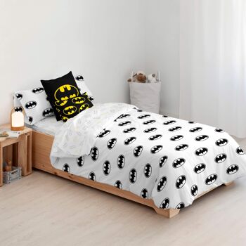 Housse de couette avec boutons 100% coton Batman Basic 2