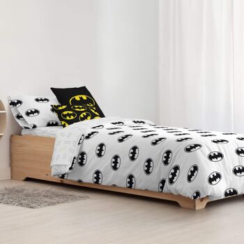 Housse de couette avec boutons 100% coton Batman Basic 24