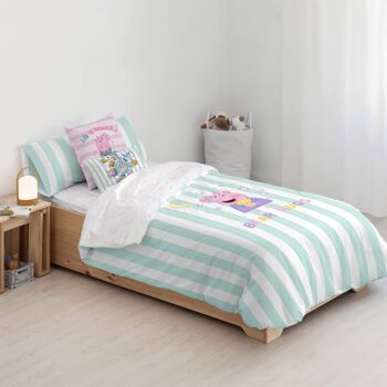 Housse de couette avec boutons 100% coton Bear Hugs 8