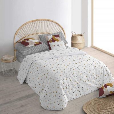 Housse de couette avec boutons 100% coton Campinas