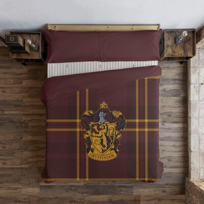 Duvet cover with buttons 100% cotton Classic Gryffindor
