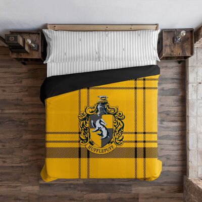 Bettbezug mit Knöpfen aus 100 % Baumwolle Classic Hufflepuff