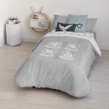 Housse de couette avec boutons 100% coton Boucliers de Poudlard 11