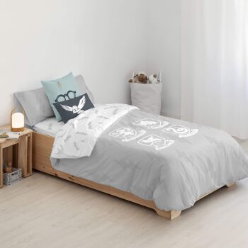 Housse de couette avec boutons 100% coton Boucliers de Poudlard 26