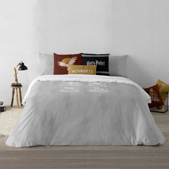 Housse de couette avec boutons 100% coton Boucliers de Poudlard 31