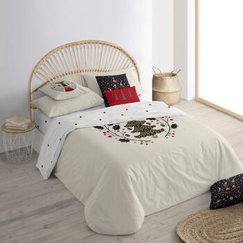 Housse de couette avec boutons 100% coton Laponia 1 2