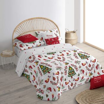 Housse de couette avec boutons 100% coton Laponia 8 6