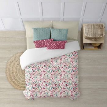 Housse de couette avec boutons 100% coton Loni 3