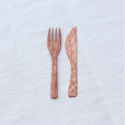 Set of 2 Zero Waste cutlery - 2pcs