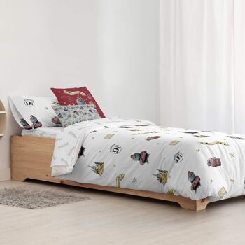 Housse de couette avec boutons 100% coton Plateforme 9 3-4 14