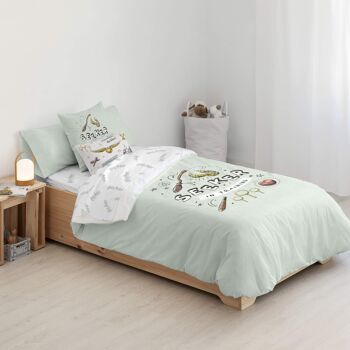 Housse de couette avec boutons 100% coton Seeker 18