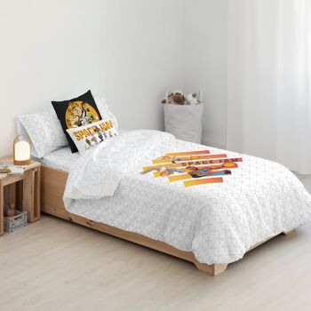 Housse de couette avec boutons 100% coton Tune Squad 3