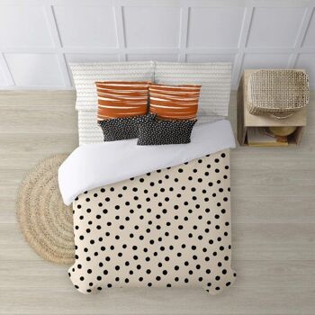 Housse de couette avec boutons 100% coton Vitoria 3