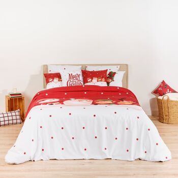 Housse de couette à clics 100% coton Laponia 54 24