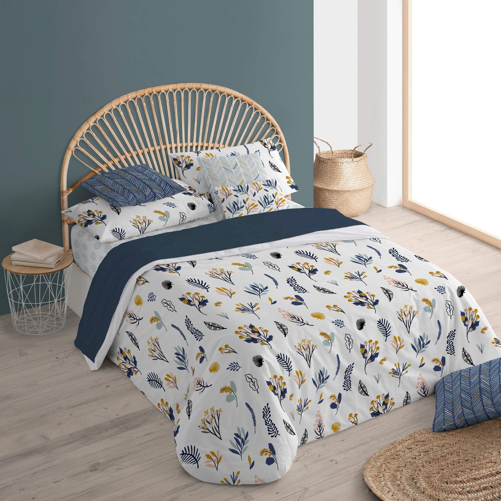 Copripiumino collo di bottiglia 100% cotone Bari