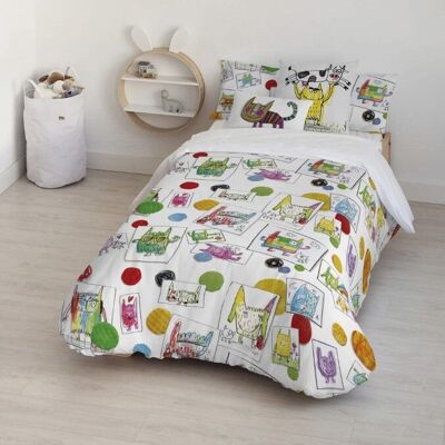 Indiana 100% Cotton Bottleneck Duvet Cover