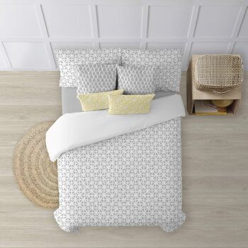 Housse de couette goulot d'étranglement Latur 100% coton 2