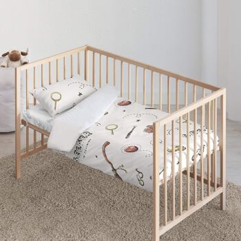 Housse de couette pour berceau 100 % coton Quidditch Child 1