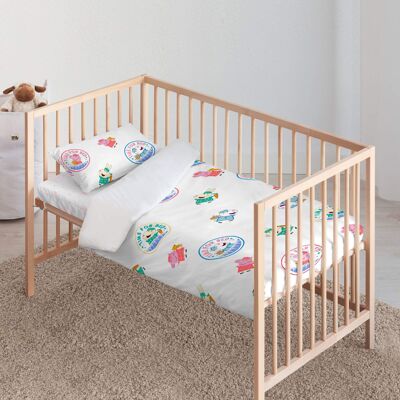 100% cotton crib duvet cover Time bed