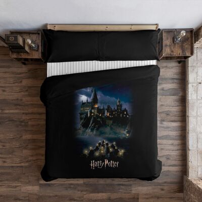 Housse de couette Harry Potter microsatin Aller à Poudlard