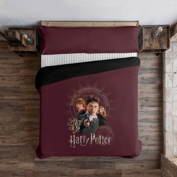 Housse de couette Harry Potter microsatin Gryffondor Bond 4