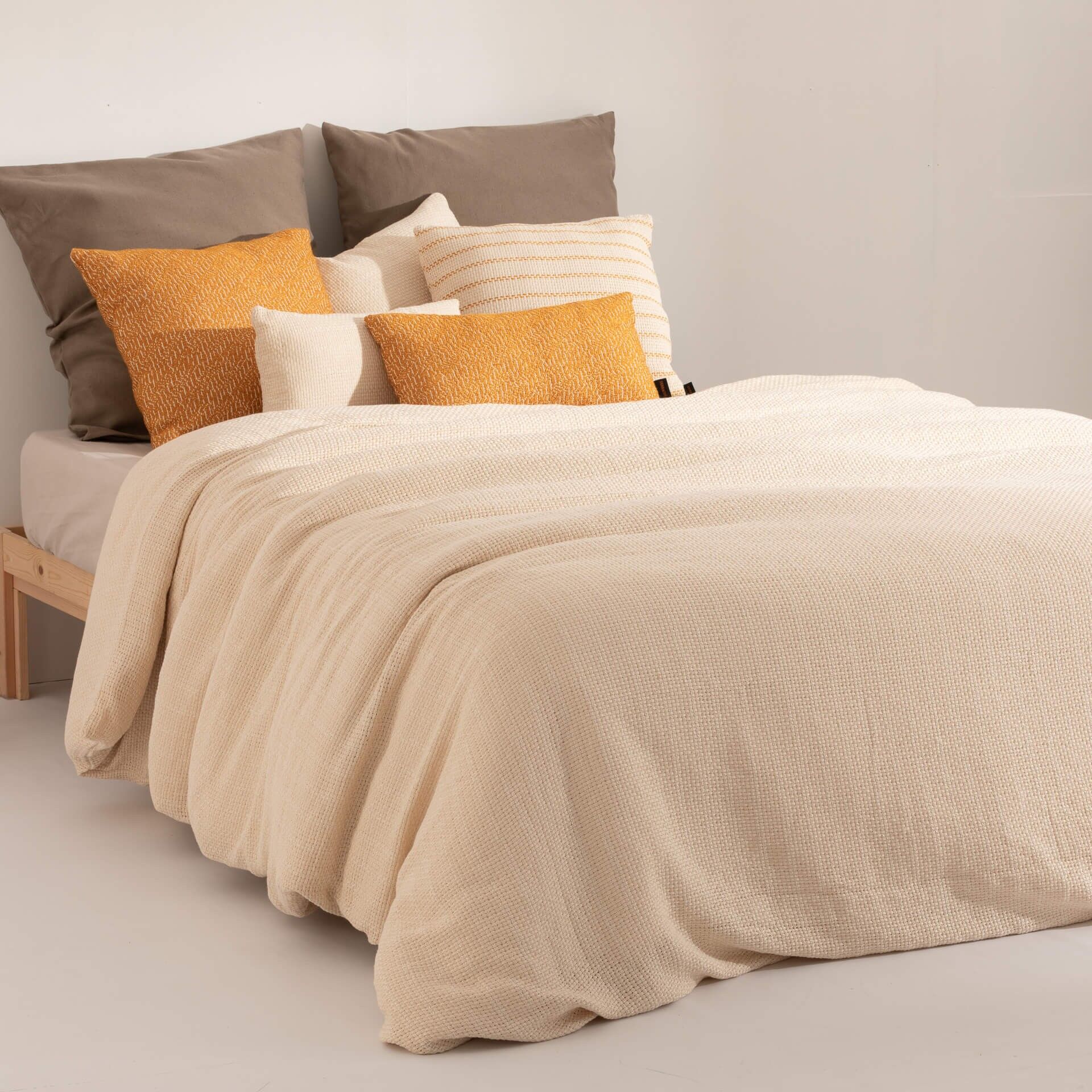 Copripiumino jacquard Agres Bone