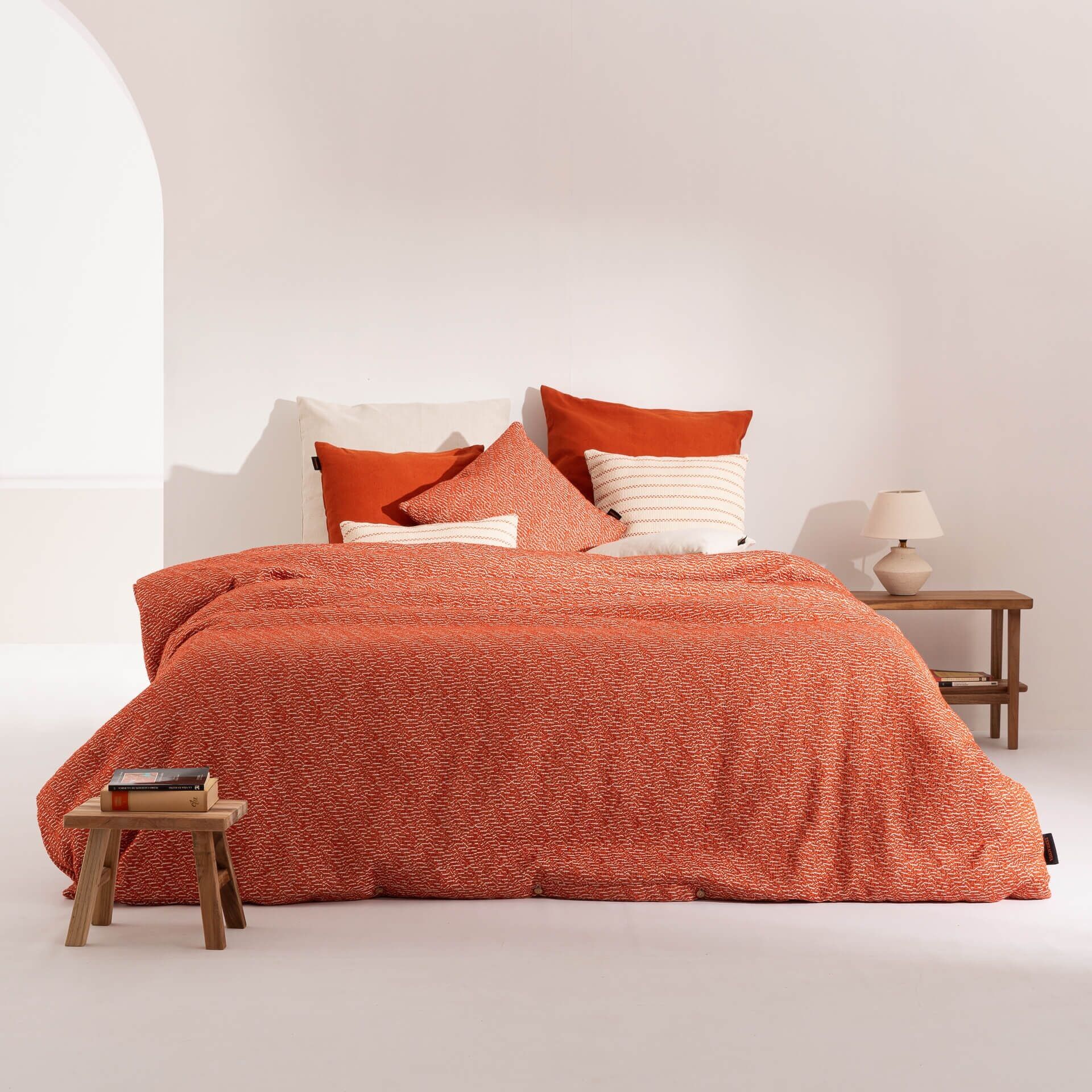 Copripiumino jacquard Benisa Teja