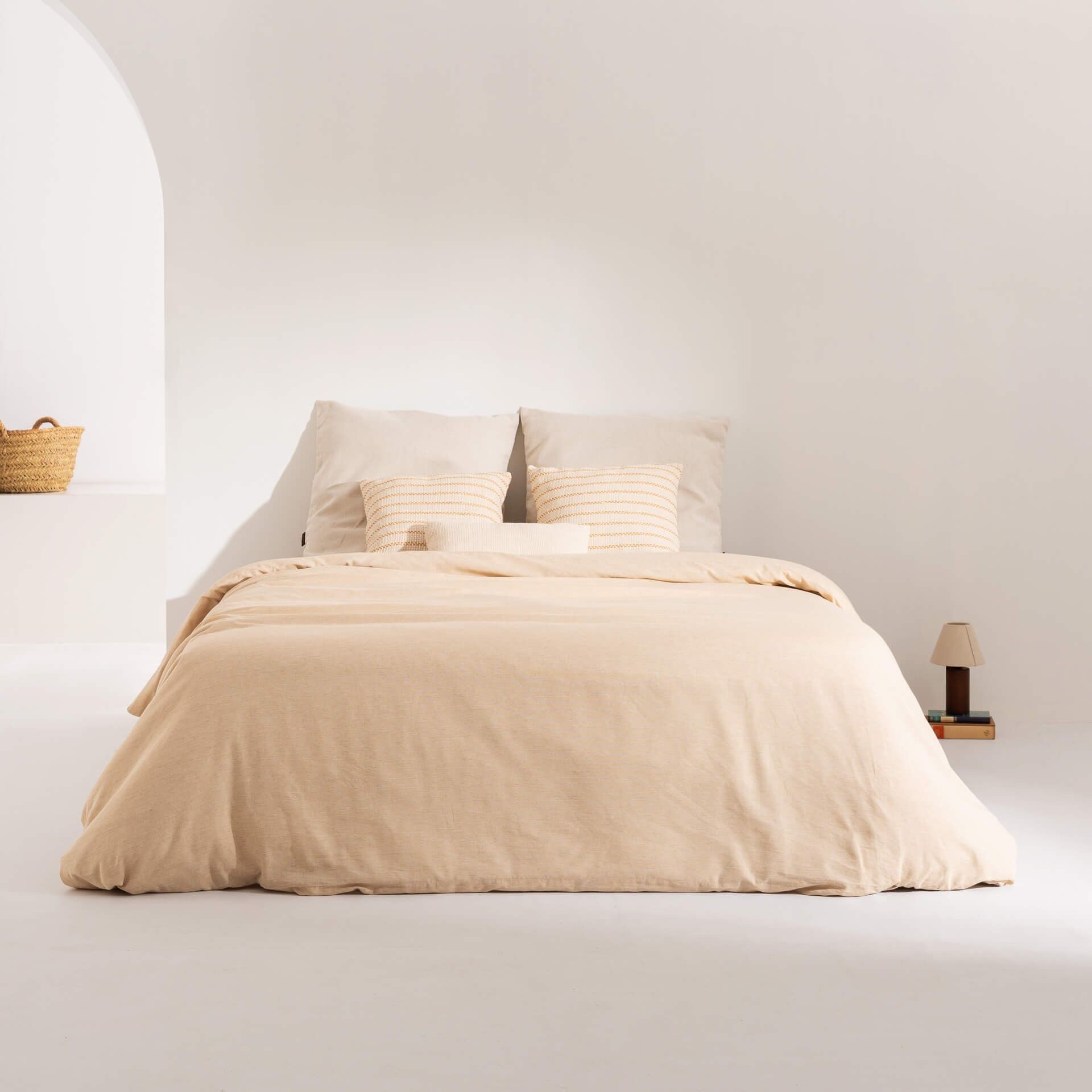 Copripiumino jacquard Elche Amber Gold