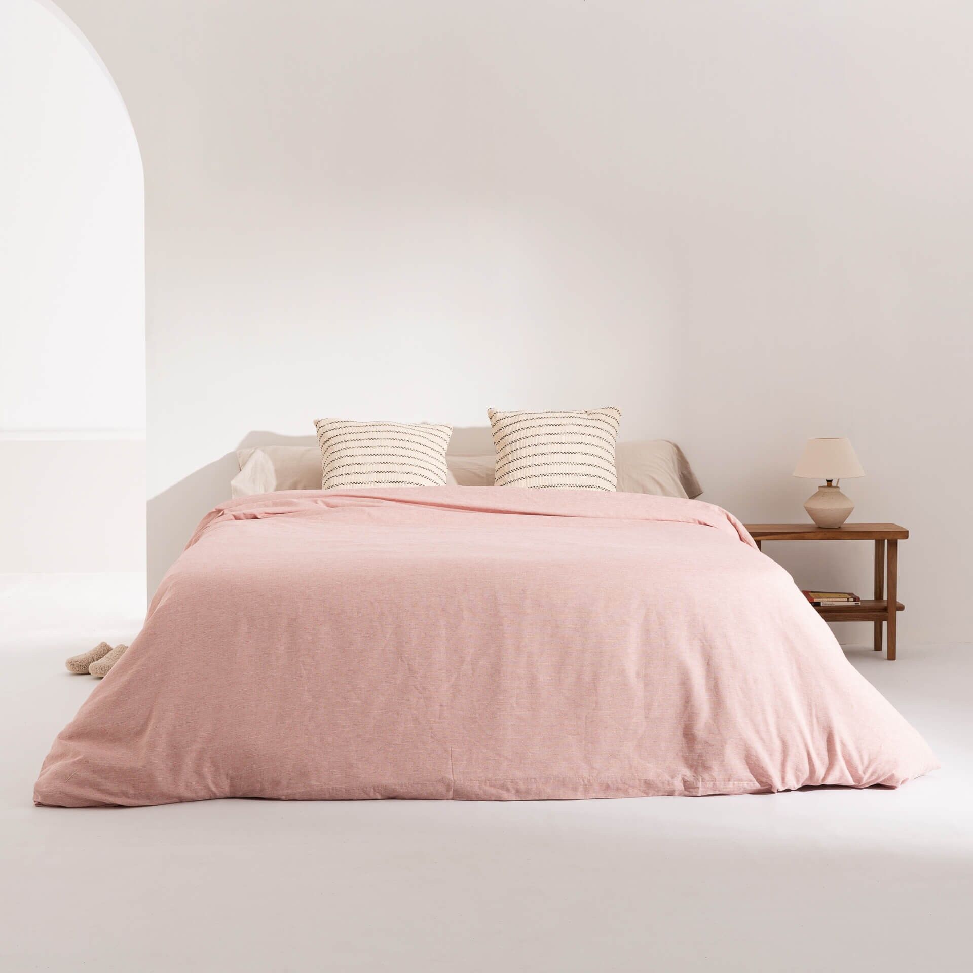 Copripiumino jacquard Elche Marrone