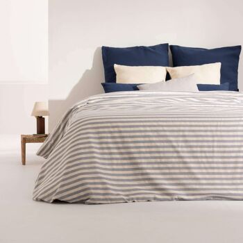 Jávea Grande housse de couette jacquard bleu 6