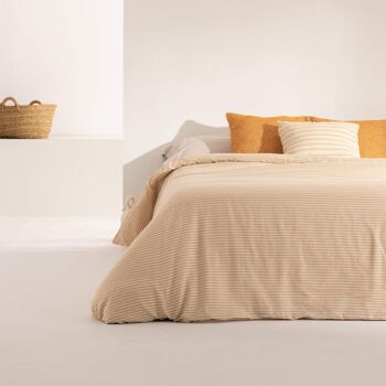 Housse de couette jacquard Jávea Medium Amber Gold 13