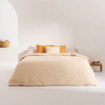 Housse de couette jacquard Jávea Medium Amber Gold 17