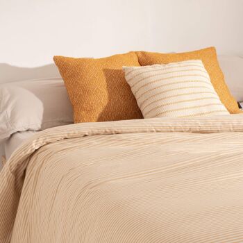 Housse de couette jacquard Jávea Medium Amber Gold 27