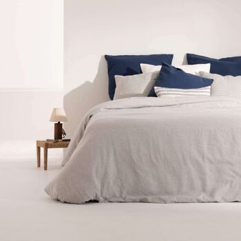 Housse de couette jacquard Jávea Petit Bleu 14