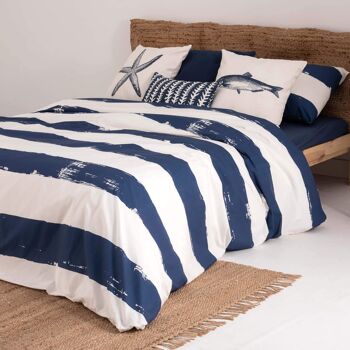 Housse de couette satin 400 fils Cambrils 12