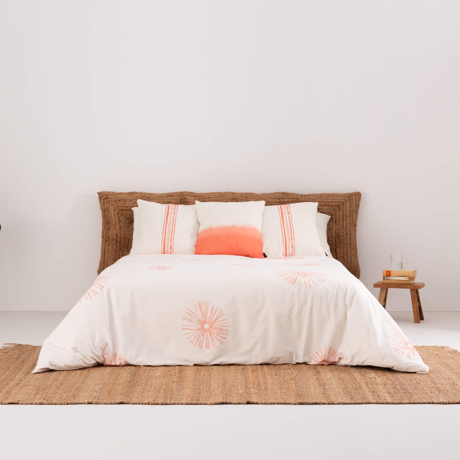 Copripiumino Pals in raso a 400 fili