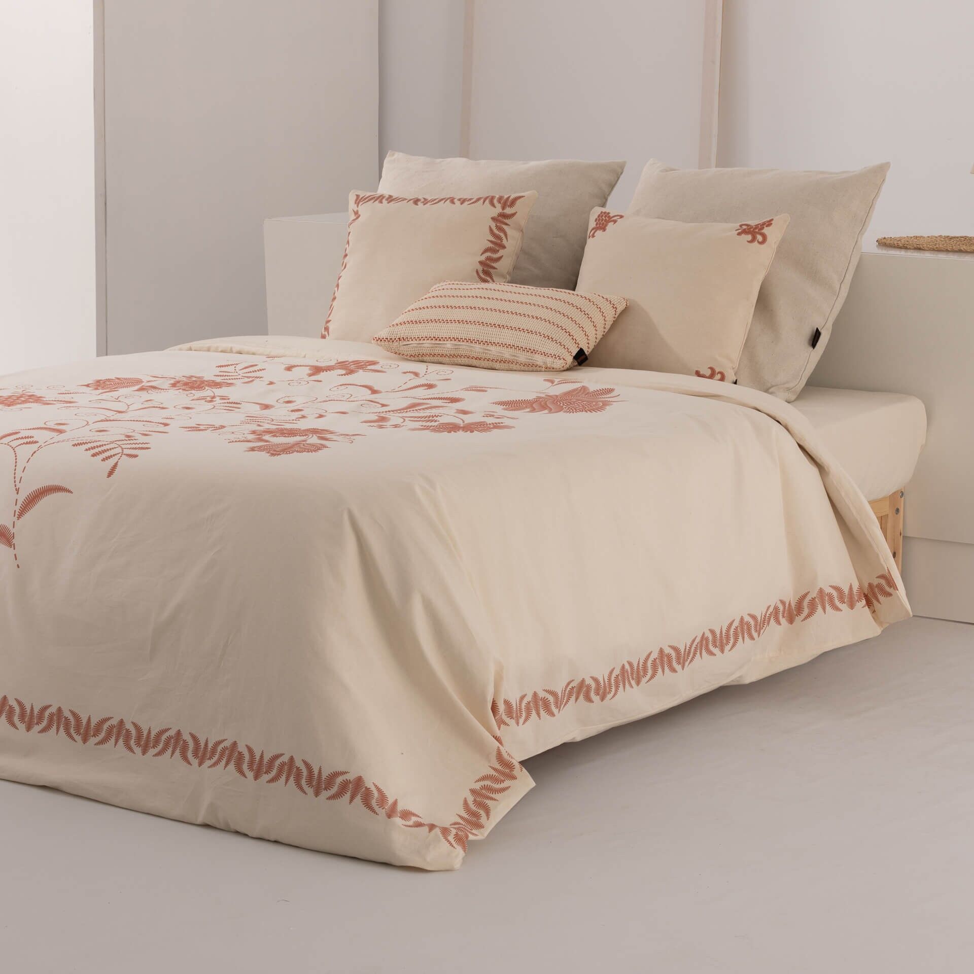 Copripiumino in raso Portocolom 400 fili