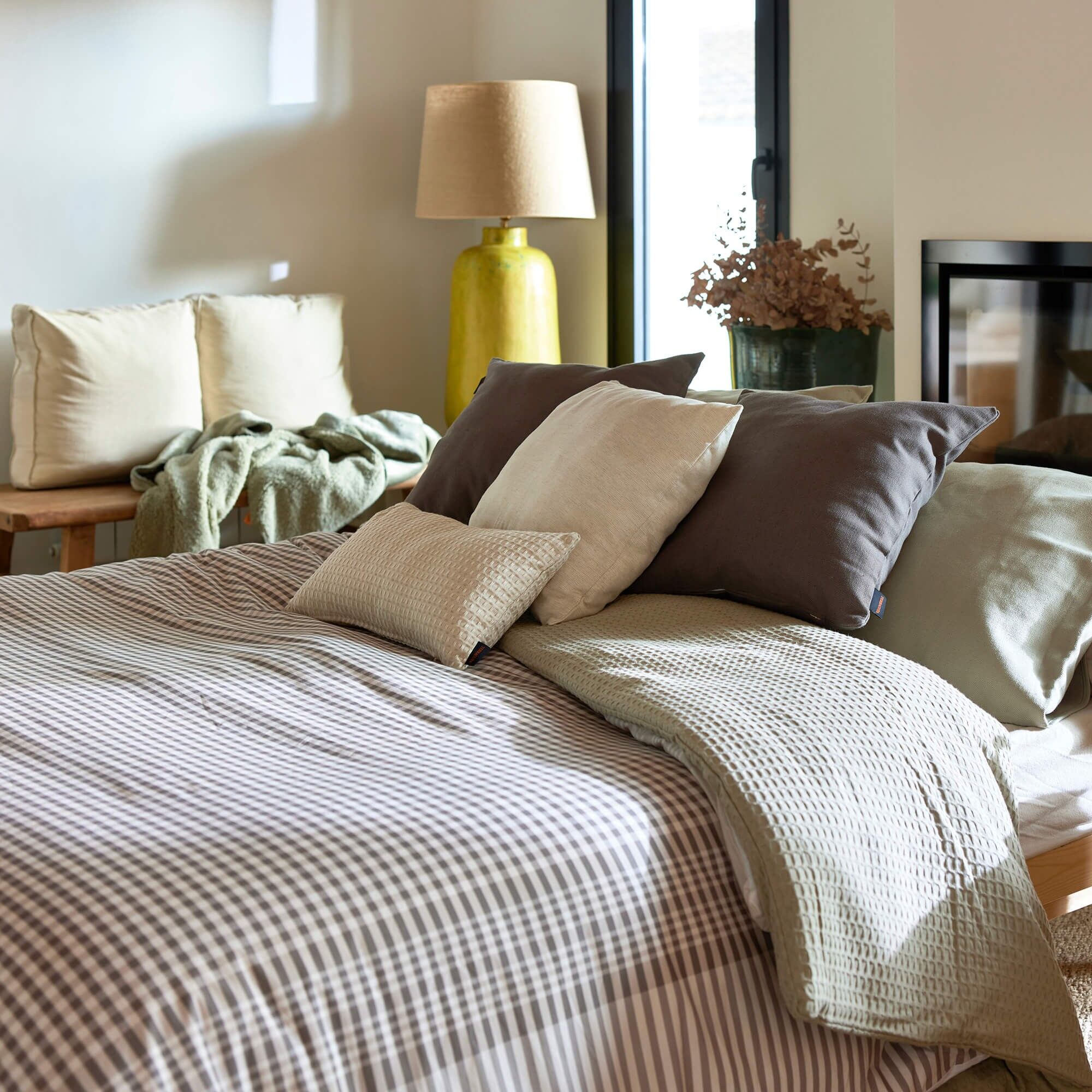 Copripiumino in raso Prades 400 fili