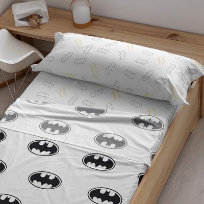Batman Basic Bettlaken-Set aus 100 % Baumwolle